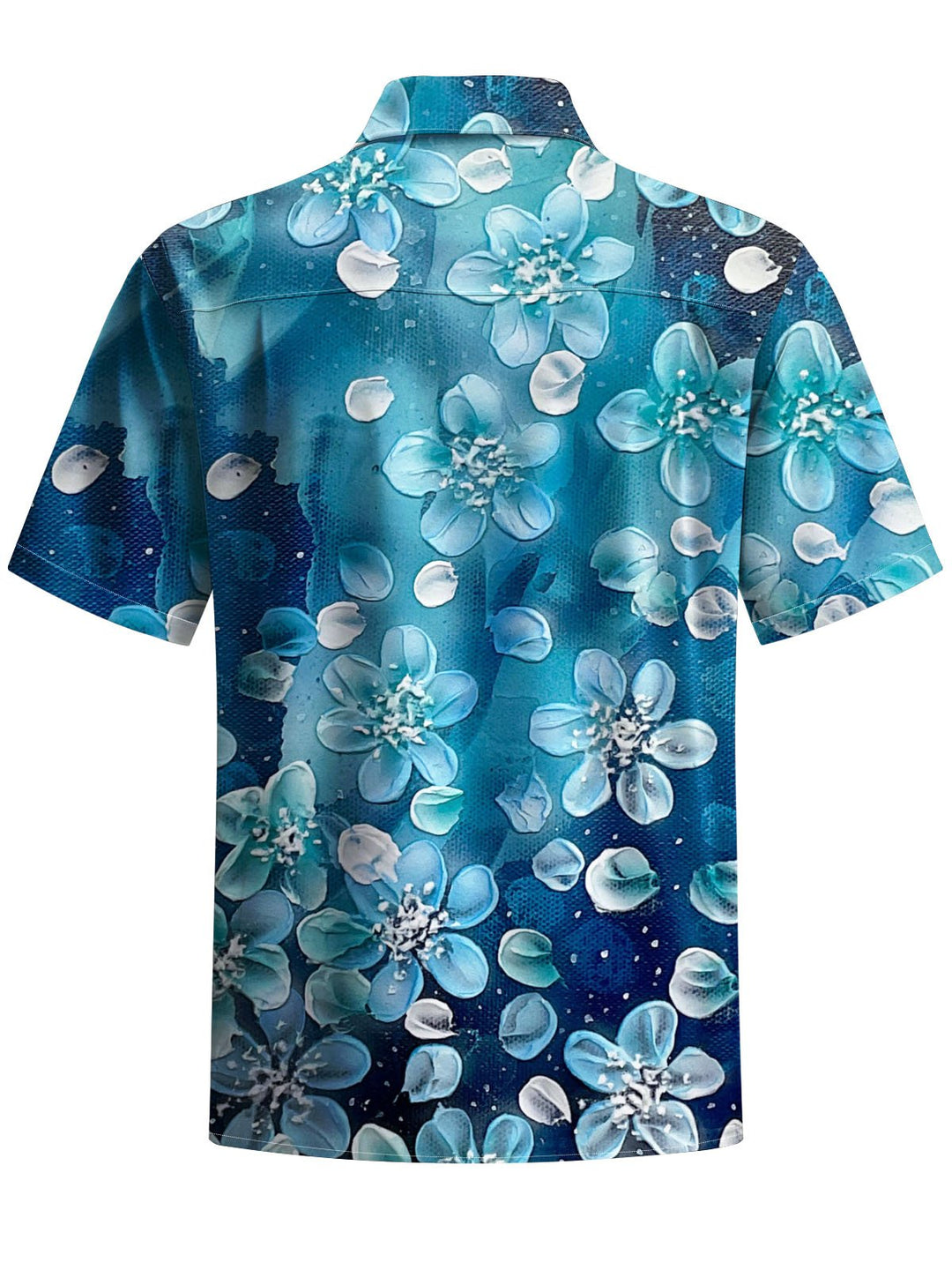 Alohadaddy® Vintage Floral Print Chest Pocket Men&