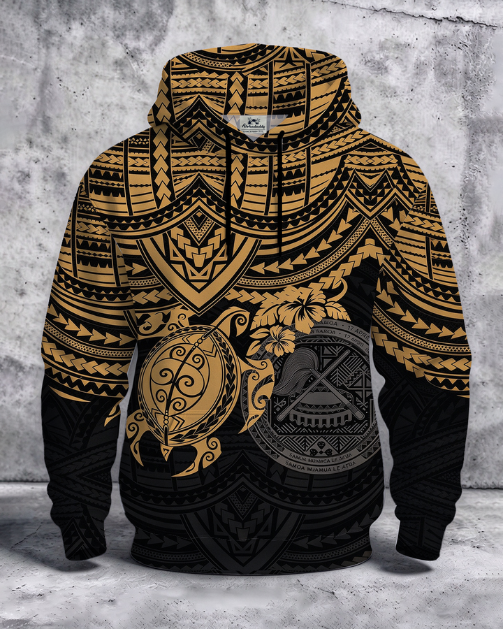 Alohadaddy® Men’s Tribal Print Pullover Hoodie