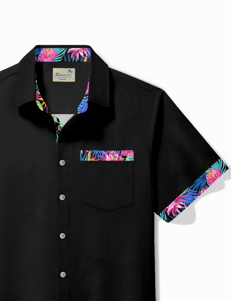 Alohadaddy Basic Floral Patchwork Men&
