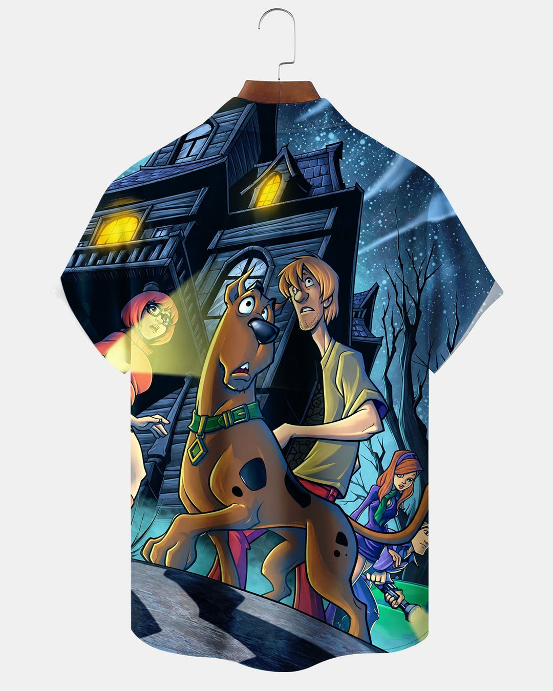 Alohadaddy® Halloween Portrait Castle Adventure Print Men&