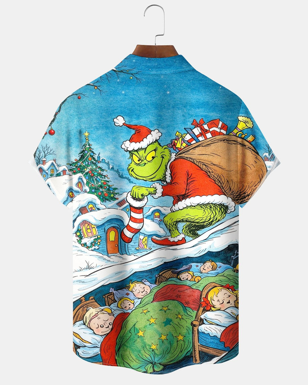 Alohadaddy® Holiday Christmas Fun Cartoon Print Men&