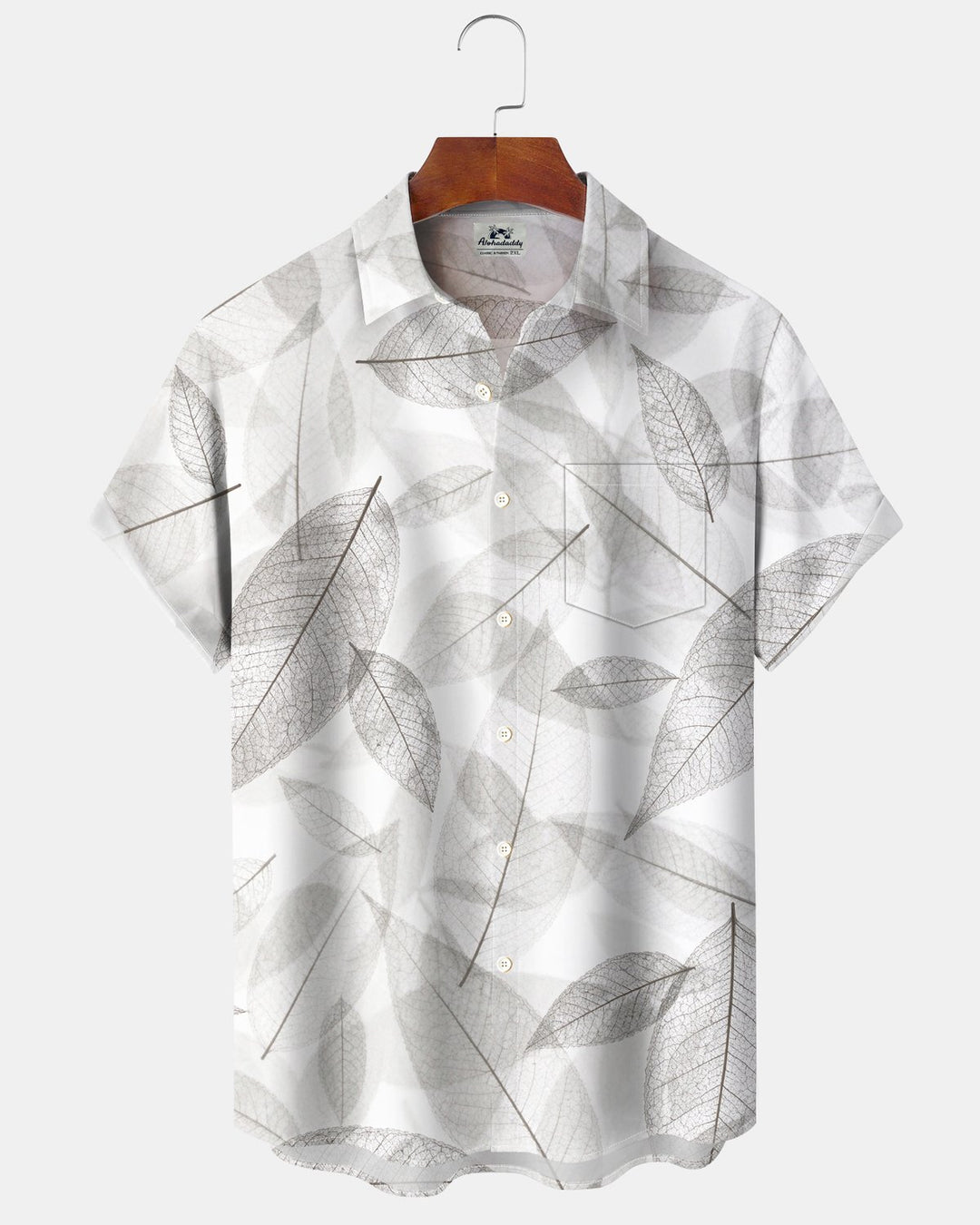 Alohadaddy® Casual Floral Leaf Layered Print Men&