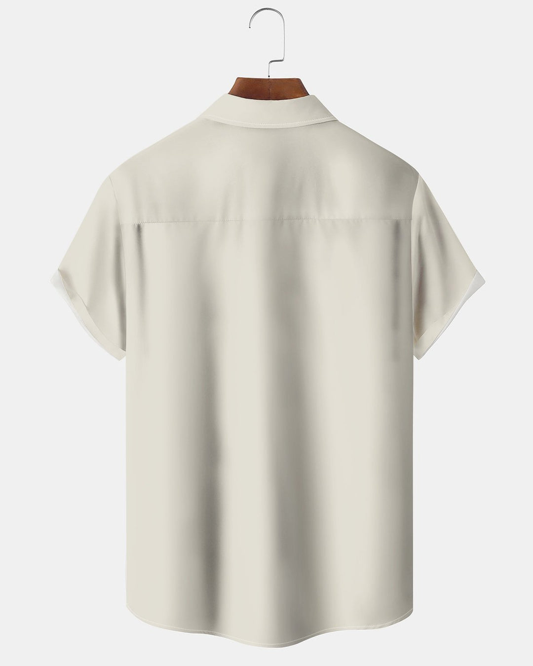 Alohadaddy® Retro Geometric Striped Bowling Shirt Print Men&