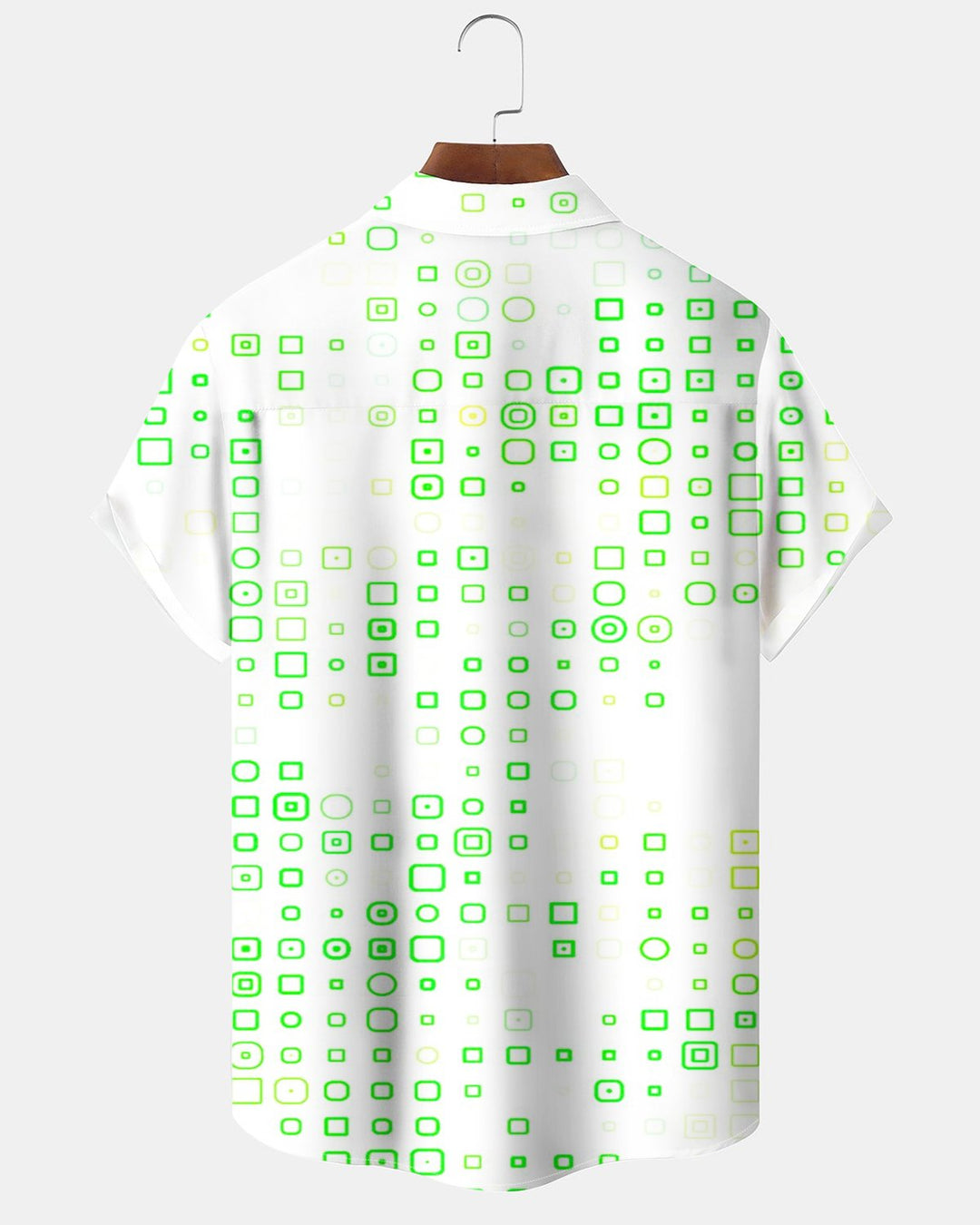 Alohadaddy® Casual Geometric Check Print Men&