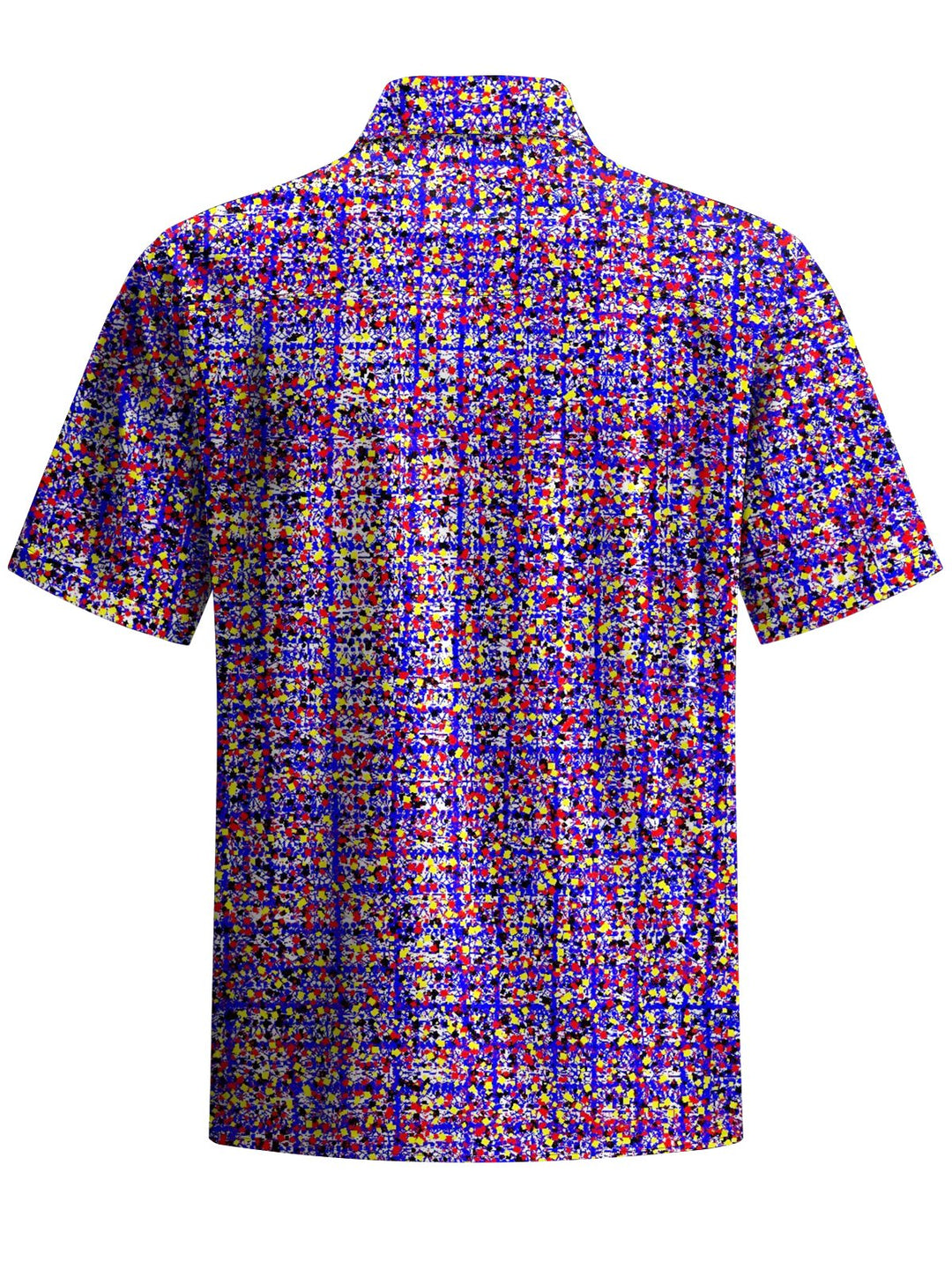 Alohadaddy® Vintage Noise Check Art Print Chest Pocket Men&