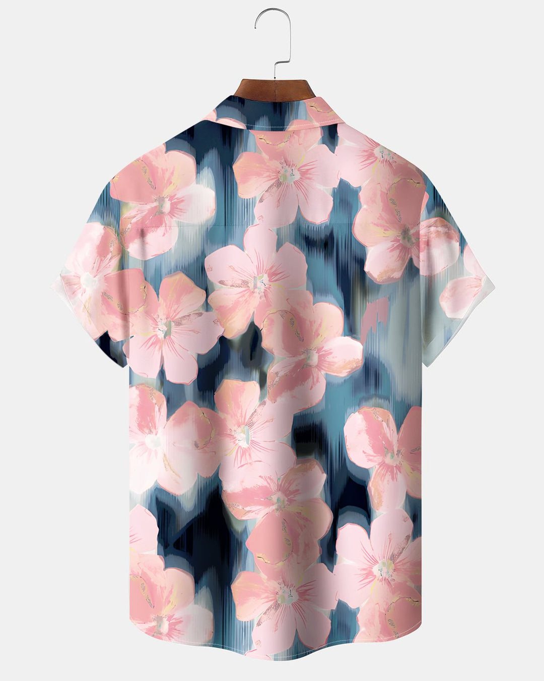 Alohadaddy® Casual Floral Print Art Button Pocket Cardigan Men&