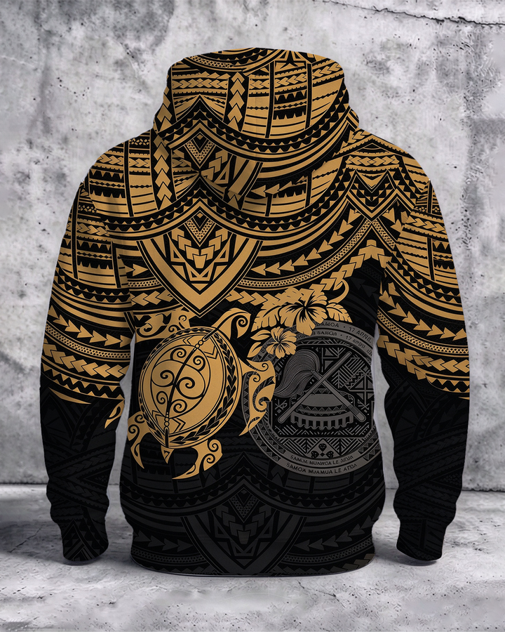 Alohadaddy® Men’s Tribal Print Pullover Hoodie