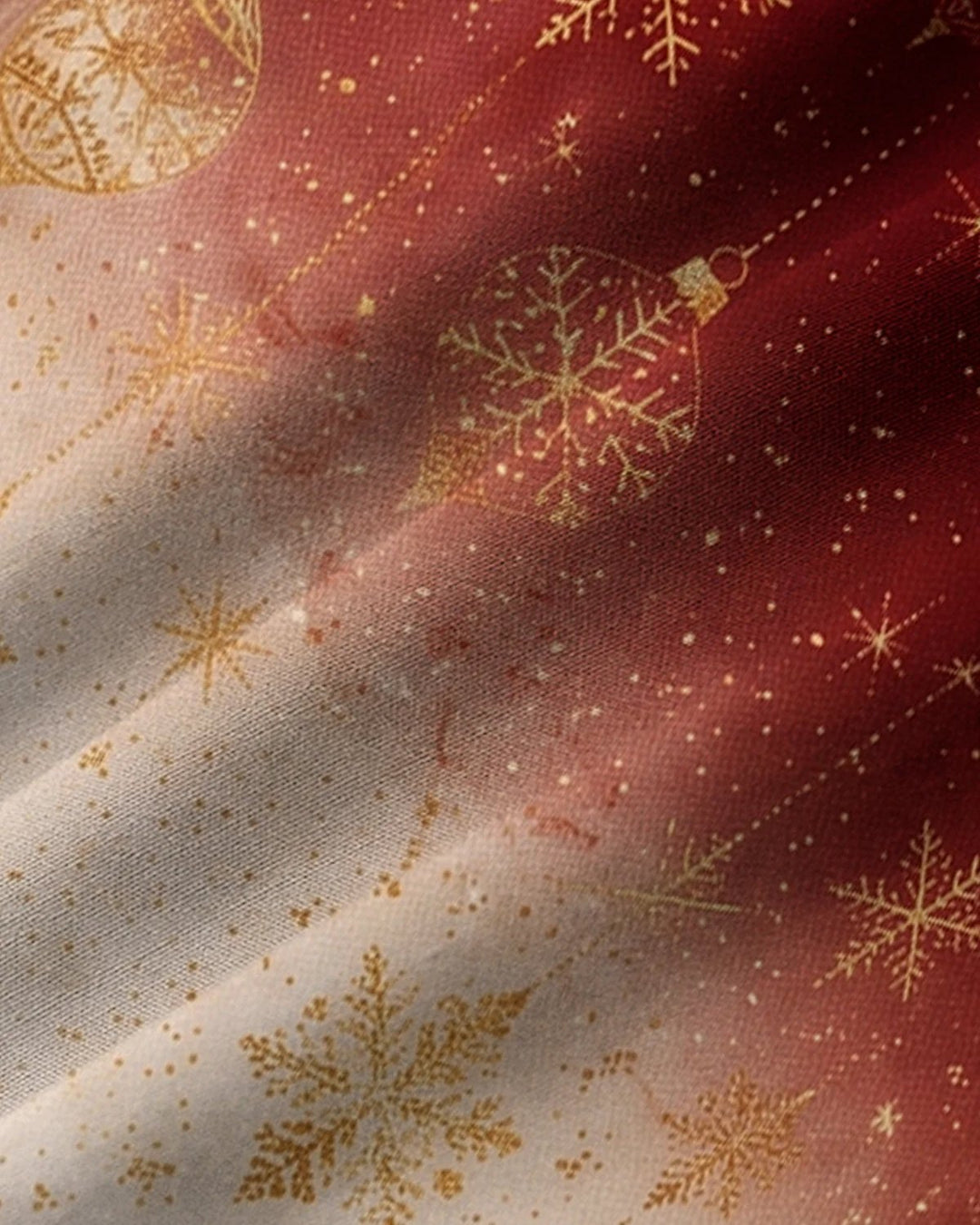 Alohadaddy® Holiday Christmas Snowflake Print Men&
