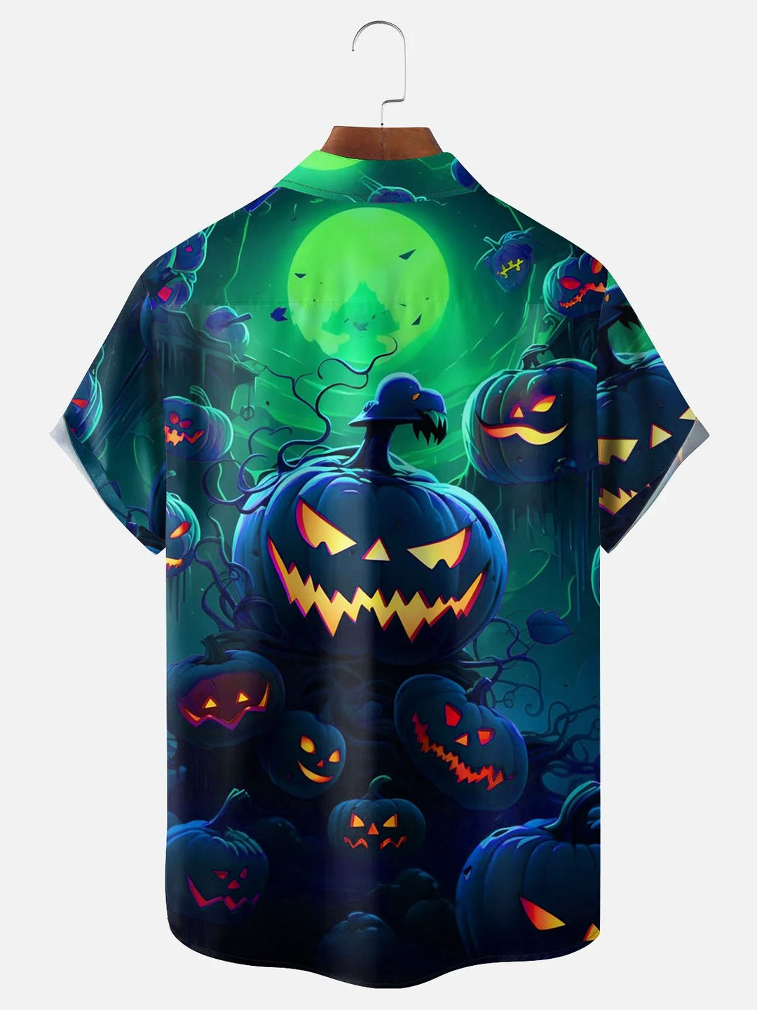 Alohadaddy Halloween Pumpkin 3D Digital Print Men&