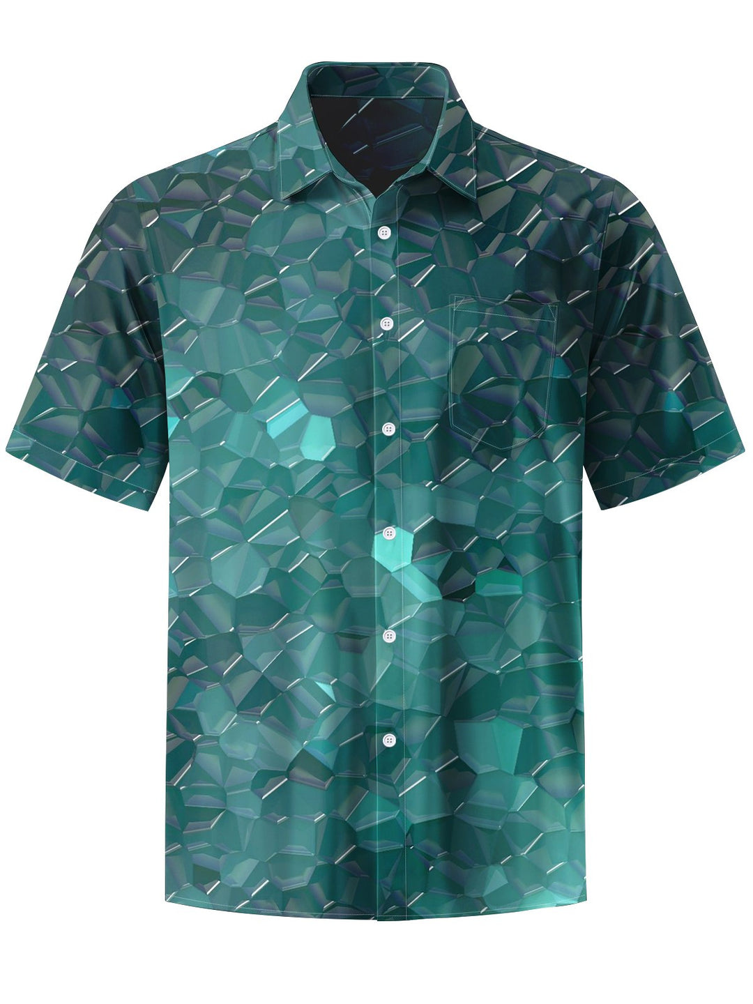 Alohadaddy® Vintage Gradient Geometric Art Print Men&