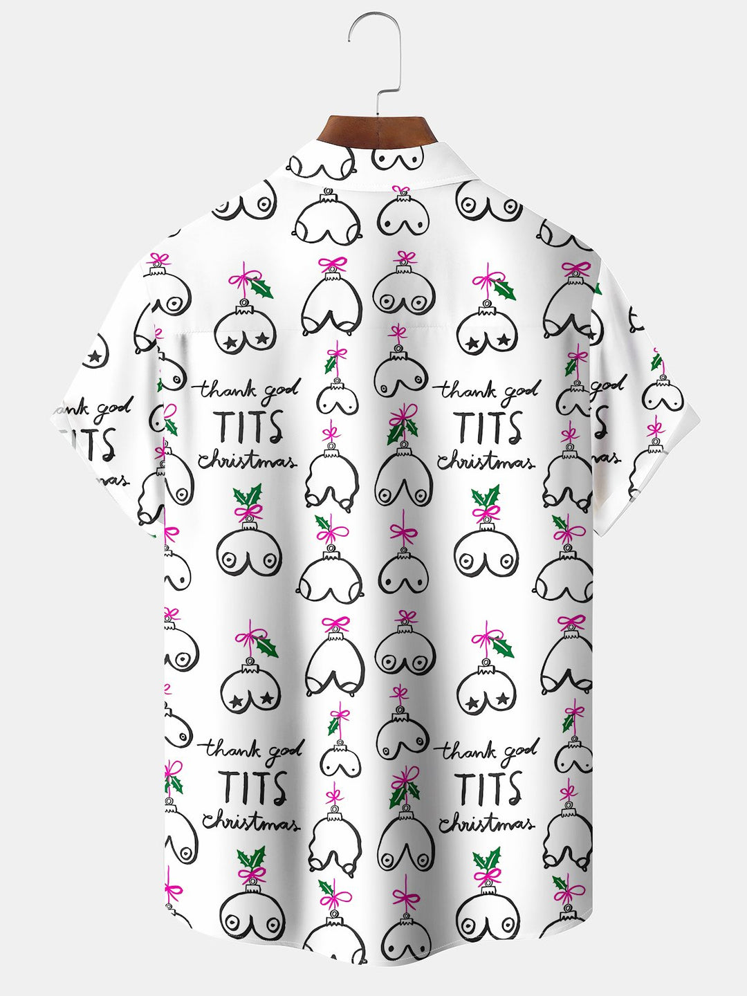 Alohadaddy® Casual Geometric Christmas Print Pocket Stretch Men&