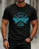 Alohadaddy® Hawaiian Boat Print Crew Neck Men's Short Sleeve T-Shirt