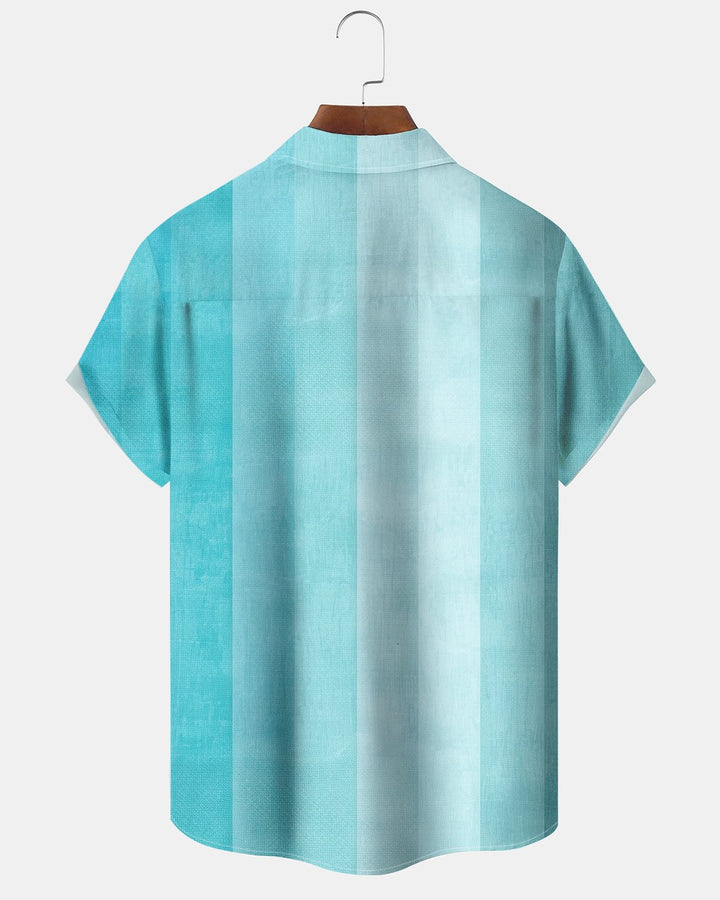 Alohadaddy® Casual Geometric Solid Color Print Men&