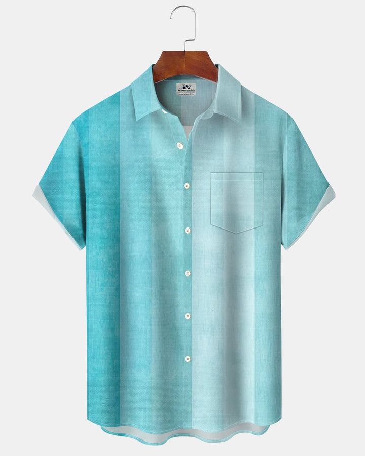 Alohadaddy® Casual Geometric Solid Color Print Men&