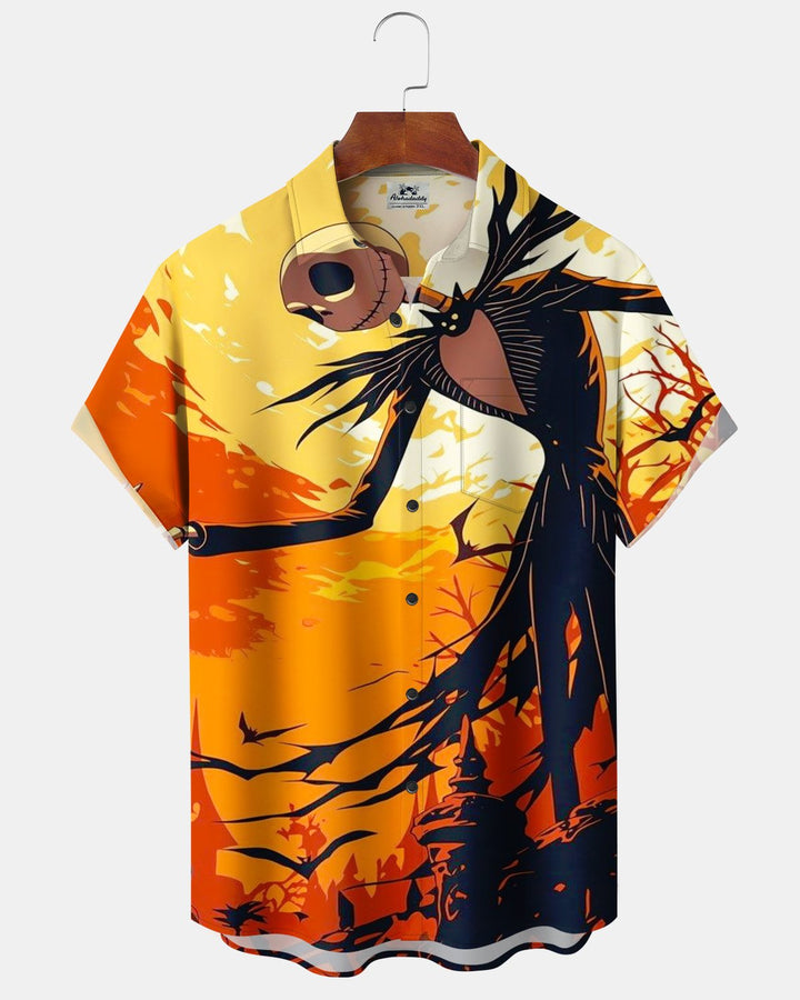 Alohadaddy® Holiday Halloween Skull Bat Men&