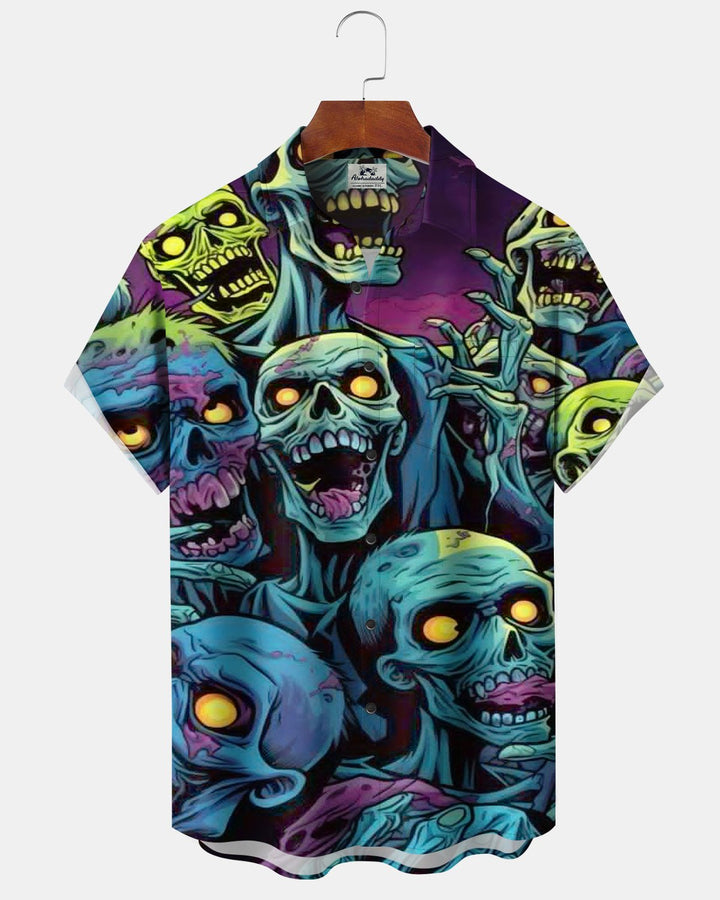Alohadaddy® Holiday Halloween Skeleton Zombie Men&