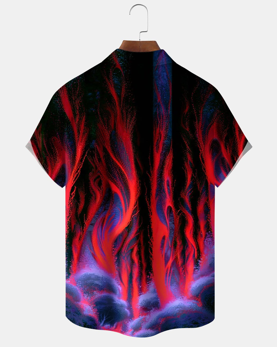 Alohadaddy® Halloween Cloud and Bloodstain Print Men&