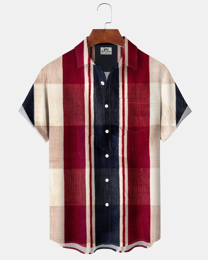 Alohadaddy® Casual Geometric Print Men&