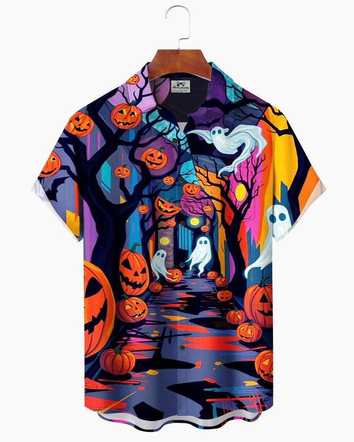 Alohadaddy® Holiday Halloween Pumpkin Ghost Men&