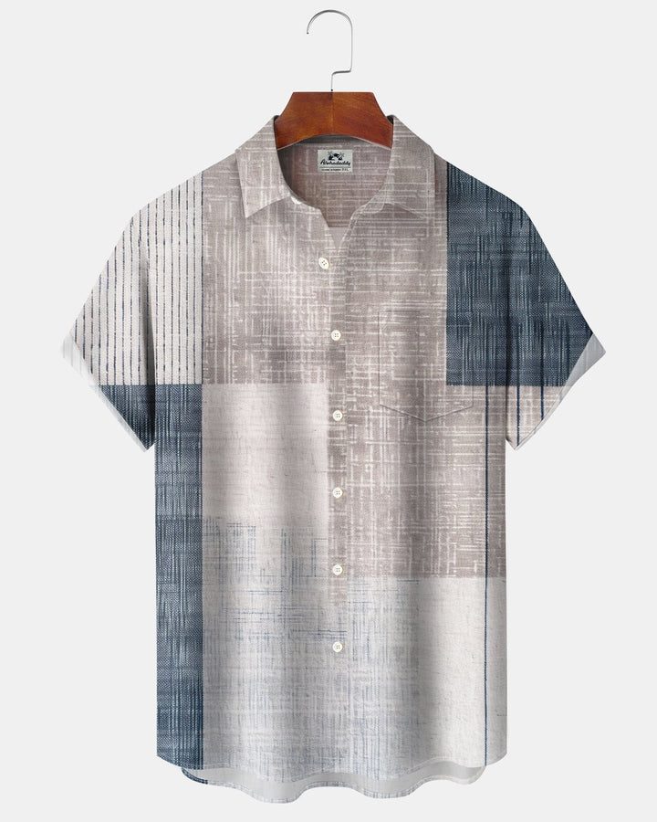 Alohadaddy® Casual Geometric Print Men&