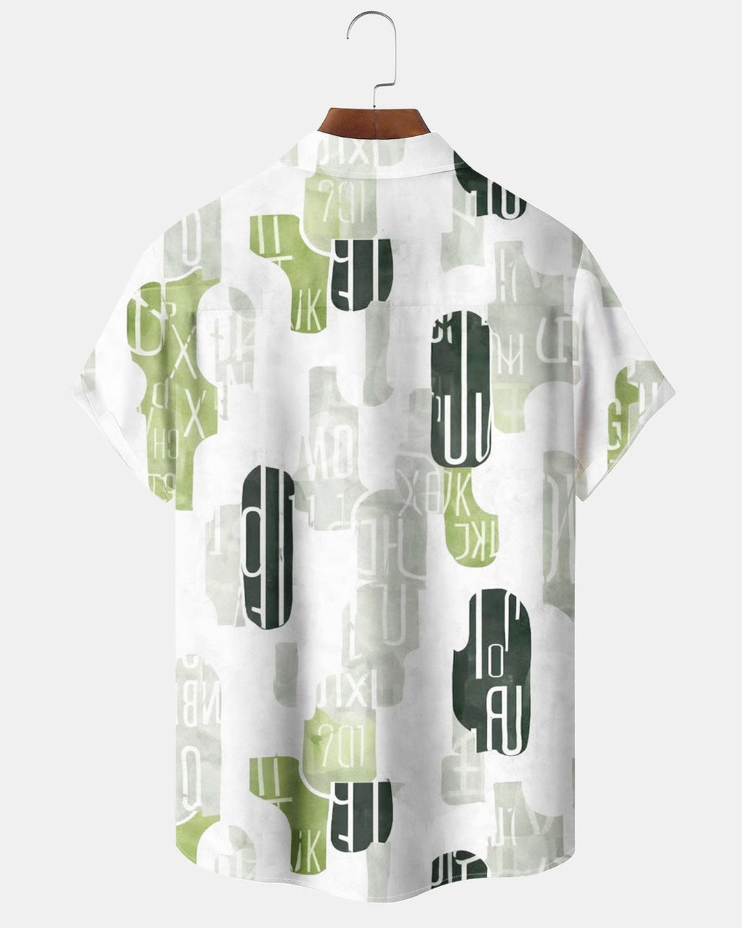 Alohadaddy® Casual Letter Geometric Print Men&