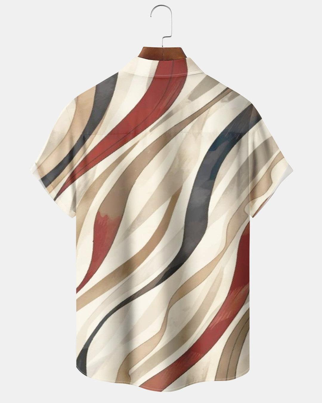 Alohadaddy® Casual Geometric Stripe Print Men&