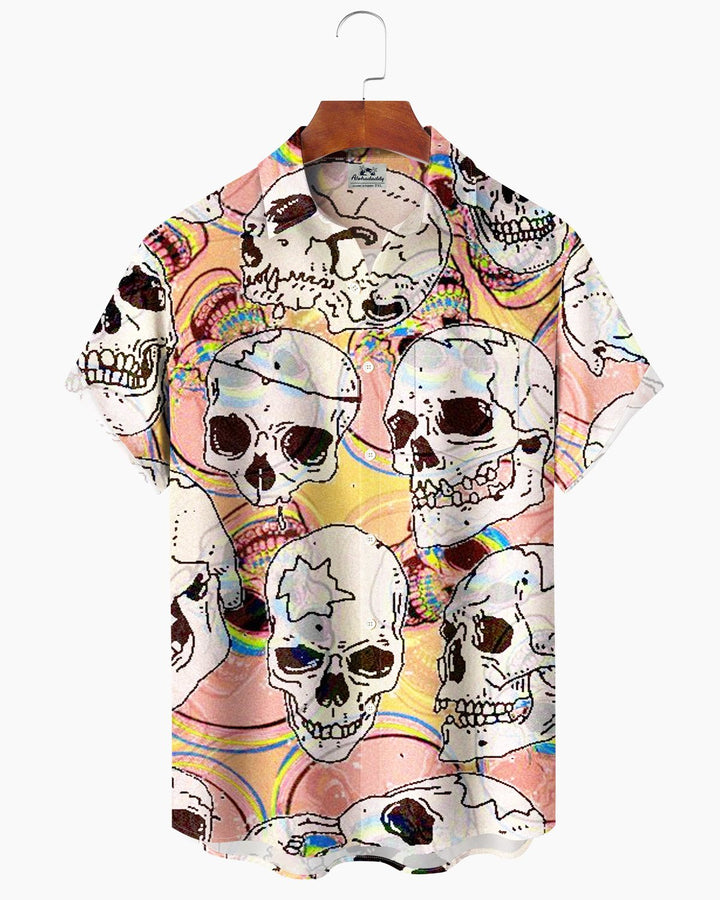 Alohadaddy® Holiday Halloween Skull Men&