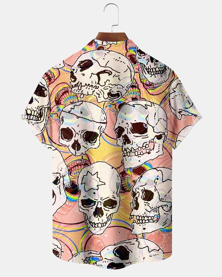 Alohadaddy® Holiday Halloween Skull Men&