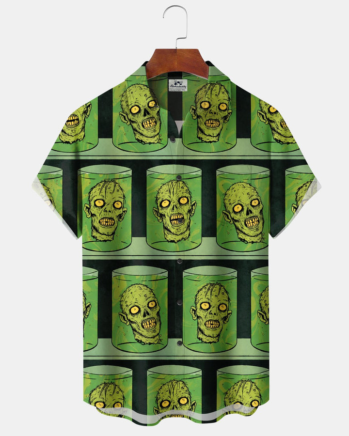 Alohadaddy® Halloween Zombie Can Print Men&