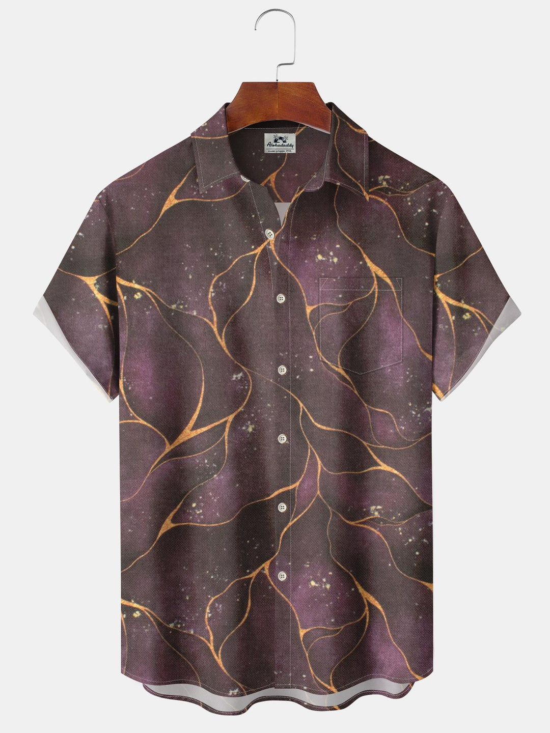 Alohadaddy® Vintage Abstract Art Print Moisture Wicking Stretch Men&