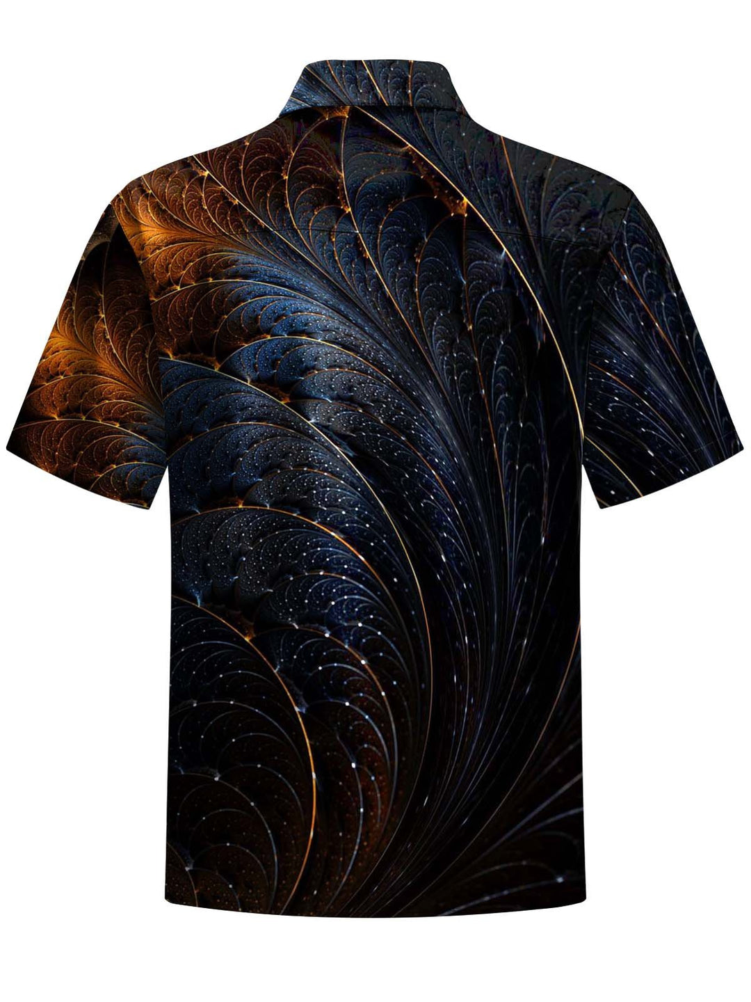 Alohadaddy® Casual Leaf Printed Art Pocket Stretch Men&
