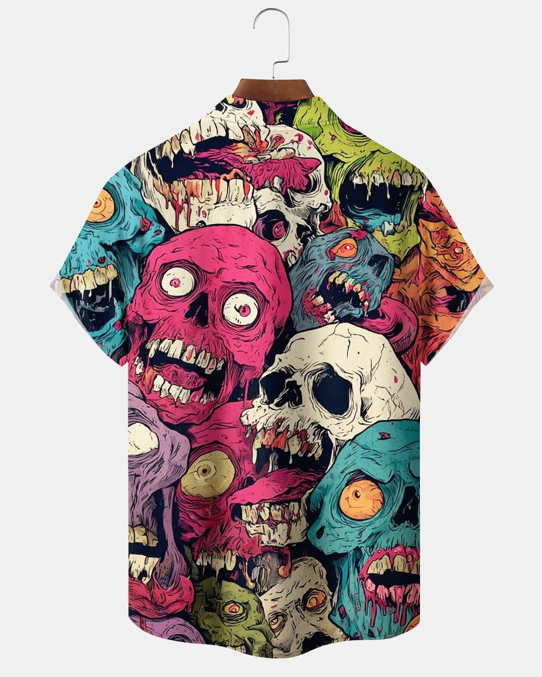 Alohadaddy® Artistic Abstract Skull Zombie Men&