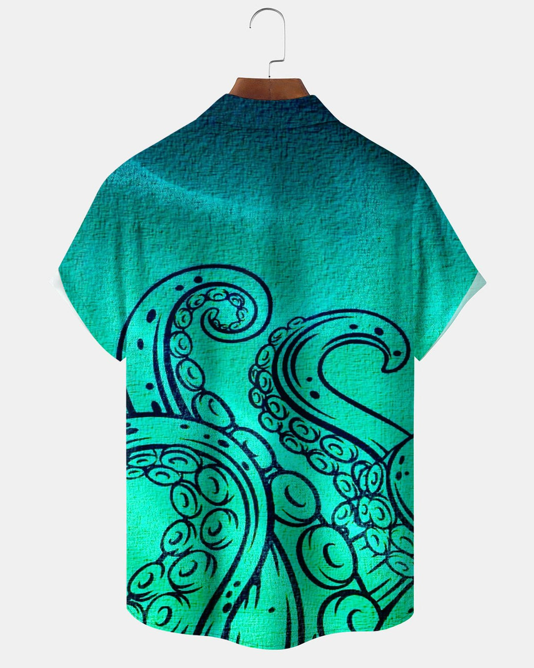 Alohadaddy® Casual Octopus Tentacle Gradient Print Men&