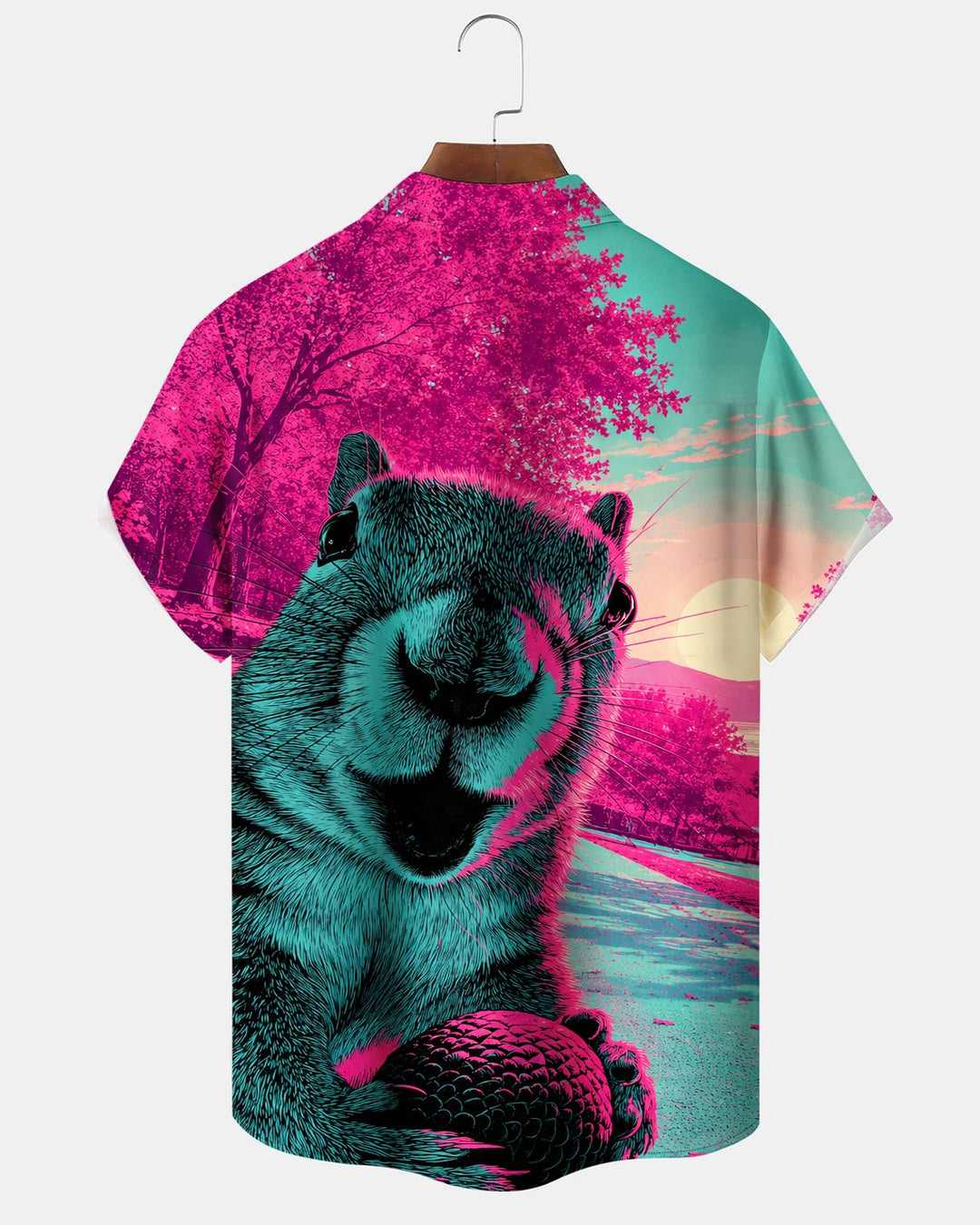 Alohadaddy® Casual Squirrel Print Men&