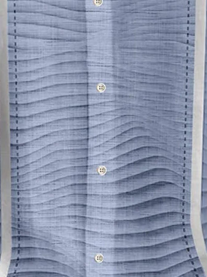 Alohadaddy Retro Textured 3D Bowling Print Men&
