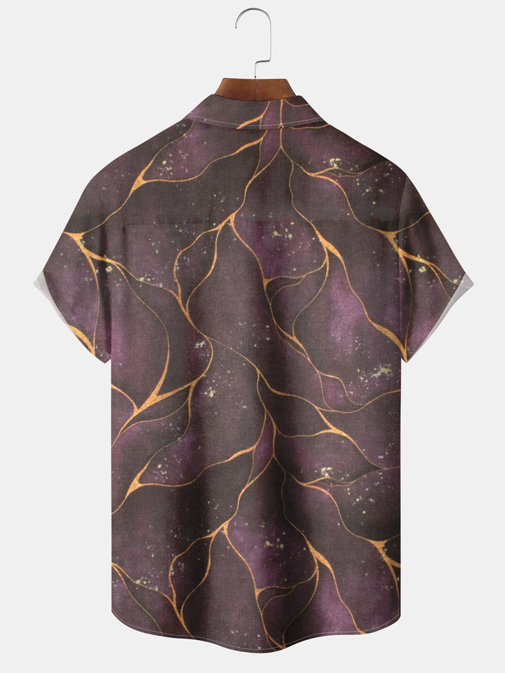 Alohadaddy® Vintage Abstract Art Print Moisture Wicking Stretch Men&
