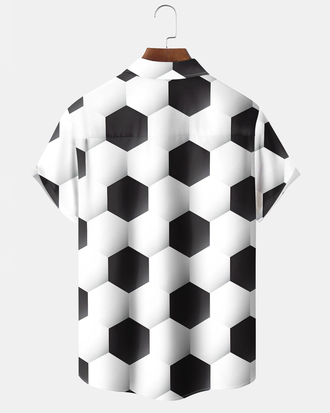 Alohadaddy® Casual FIFA World Cup Print Artistic Cardigan with Buttons and Pockets for Men&