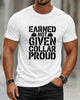 Alohadaddy® Holiday Labor Day Graphic Crew Neck Men's Short-Sleeve T-Shirt