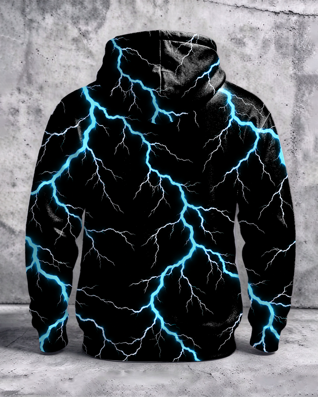 Alohadaddy® Men’s Abstract Print Pullover Hoodie