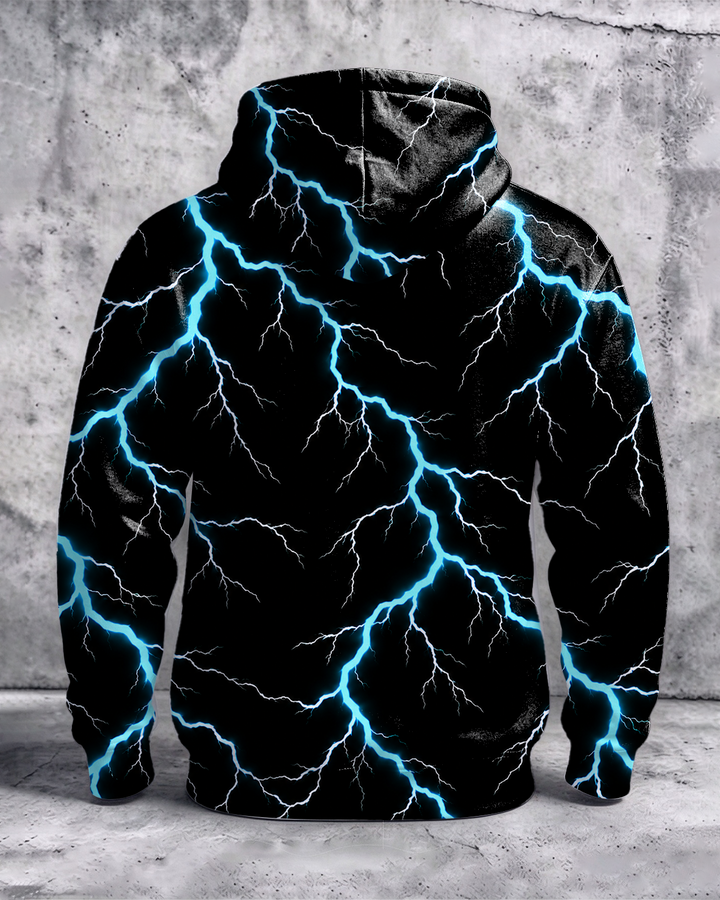Alohadaddy® Men’s Abstract Print Pullover Hoodie