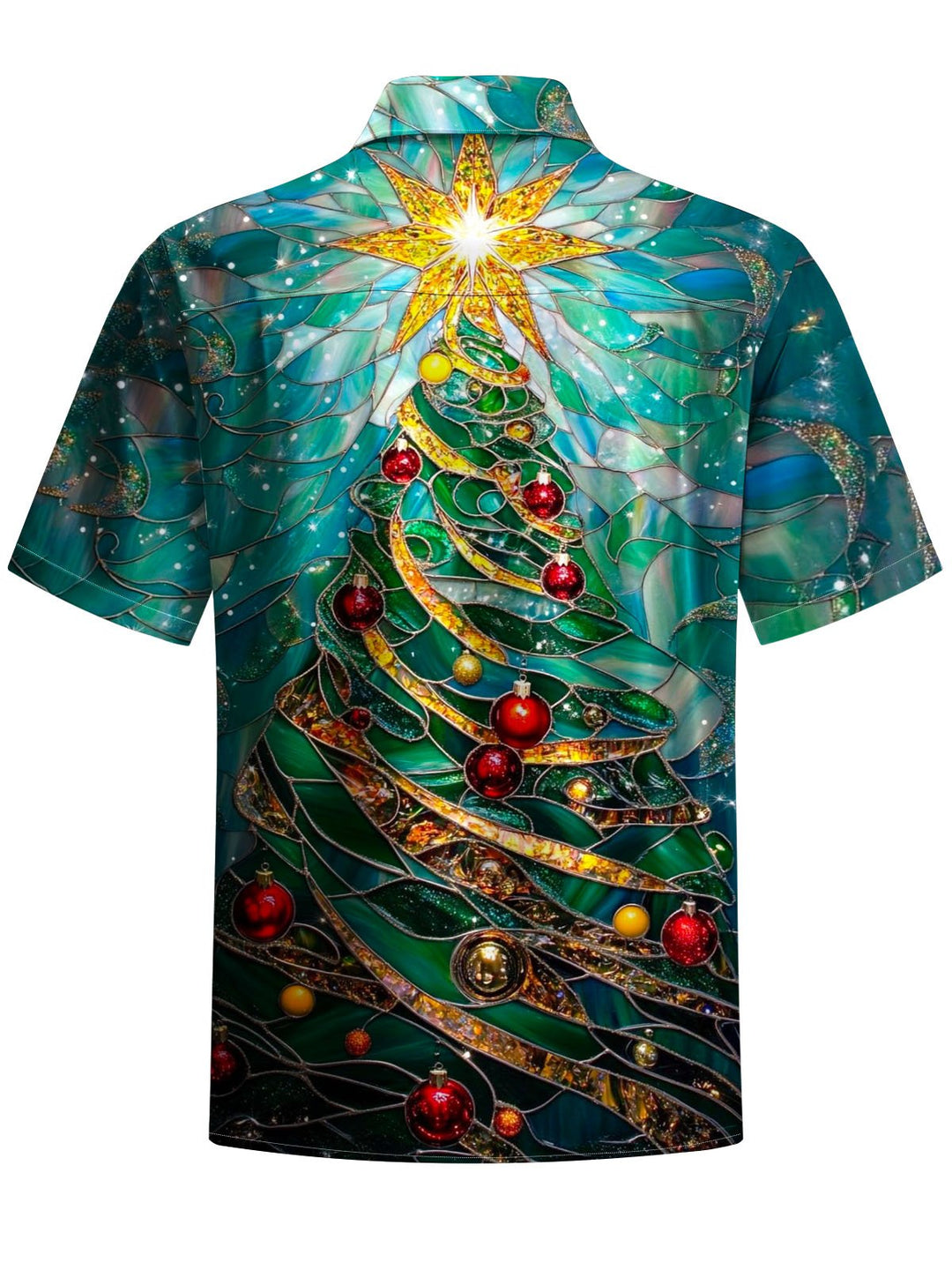 Alohadaddy® Christmas Tree Print Art Pocket Stretch Men&