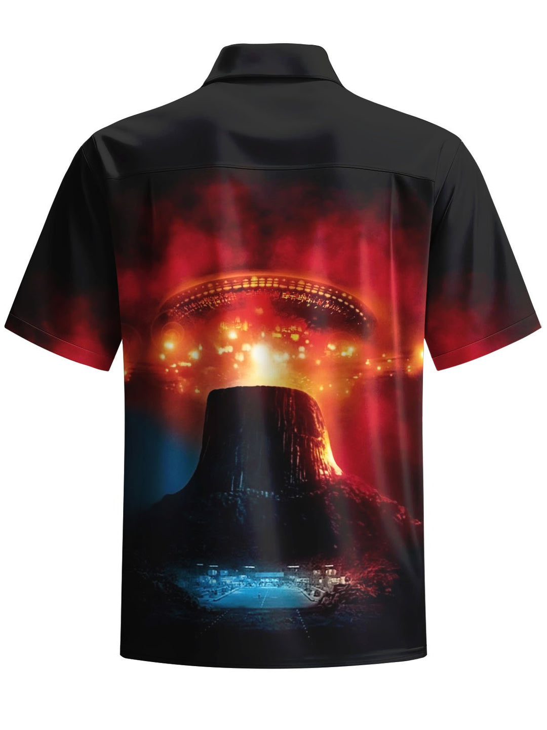Alohadaddy® Vintage Spaceship Print Art Pocket Stretch Men&