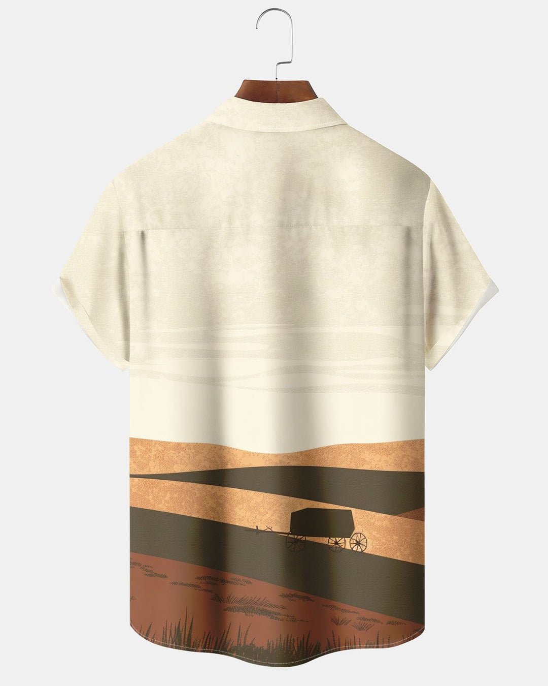 Alohadaddy® Casual Landscape Print Men&