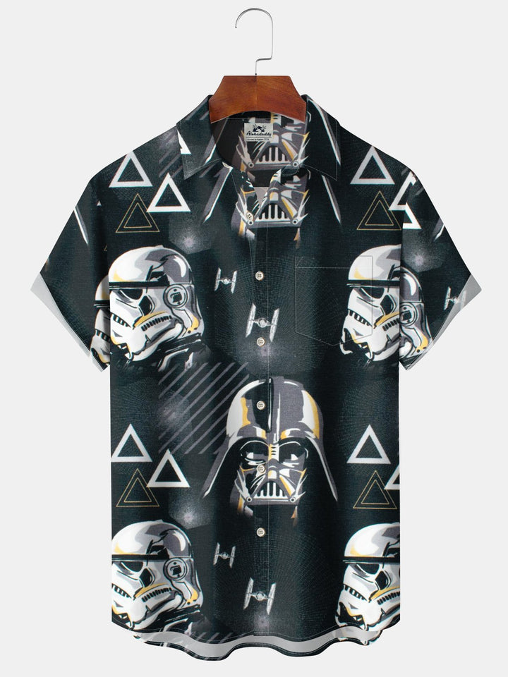 Alohadaddy® Vintage Star Wars Art Print Moisture Wicking Stretch Men&