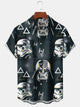 Alohadaddy® Vintage Star Wars Art Print Moisture Wicking Stretch Men's Shirt Big & Tall