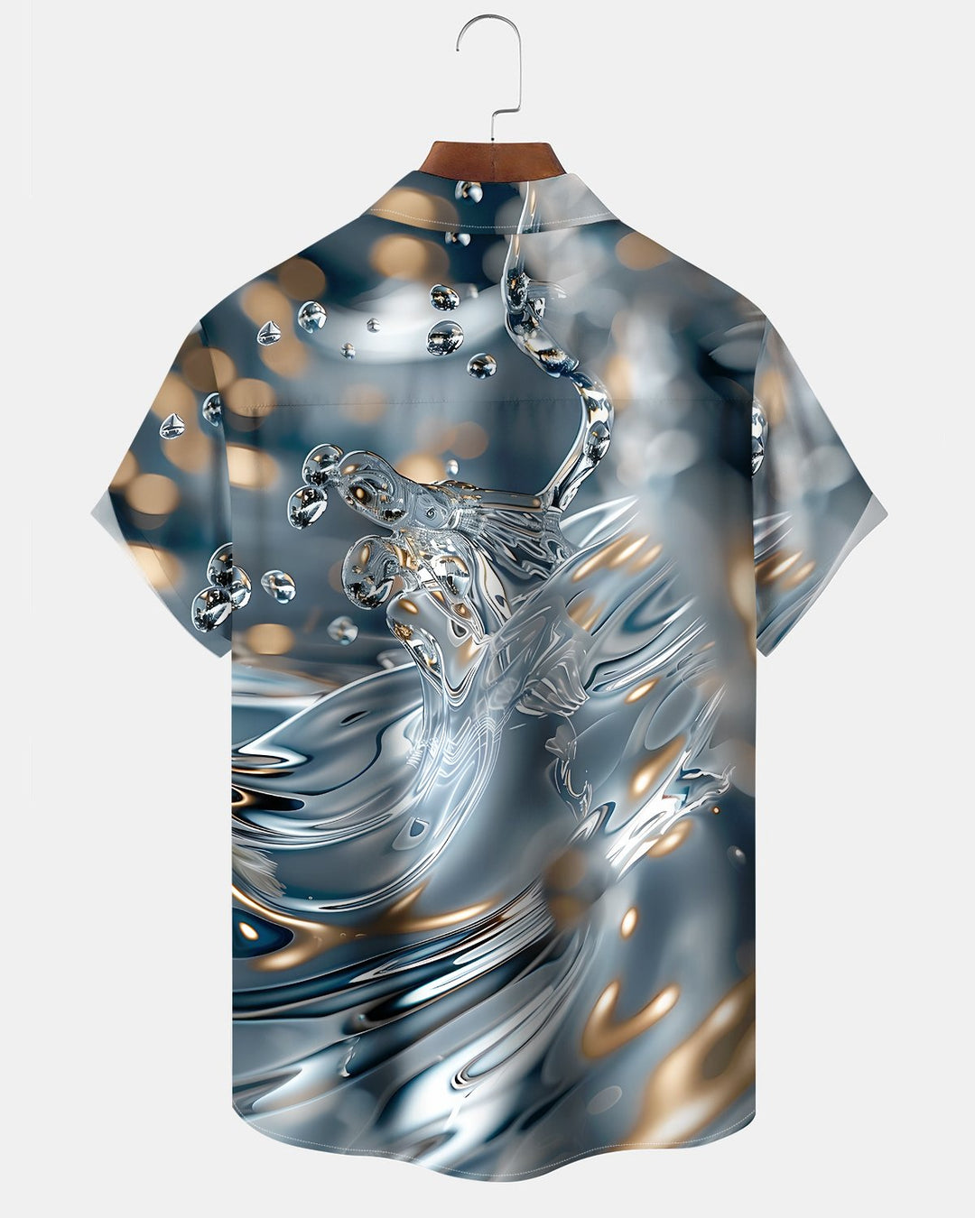 Alohadaddy® Vintage Abstract Print Art Button Pocket Cardigan Men&