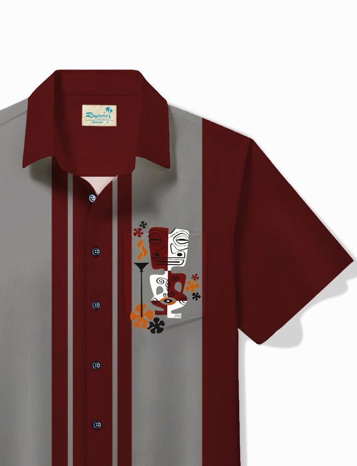 Alohadaddy Retro Bowling Men&