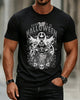 Men's Casual Halloween Ghost Short-Sleeve T-Shirt