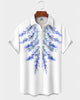 Alohadaddy® Men's Short-Sleeve Button-Down Shirt with Pocket Floral Print