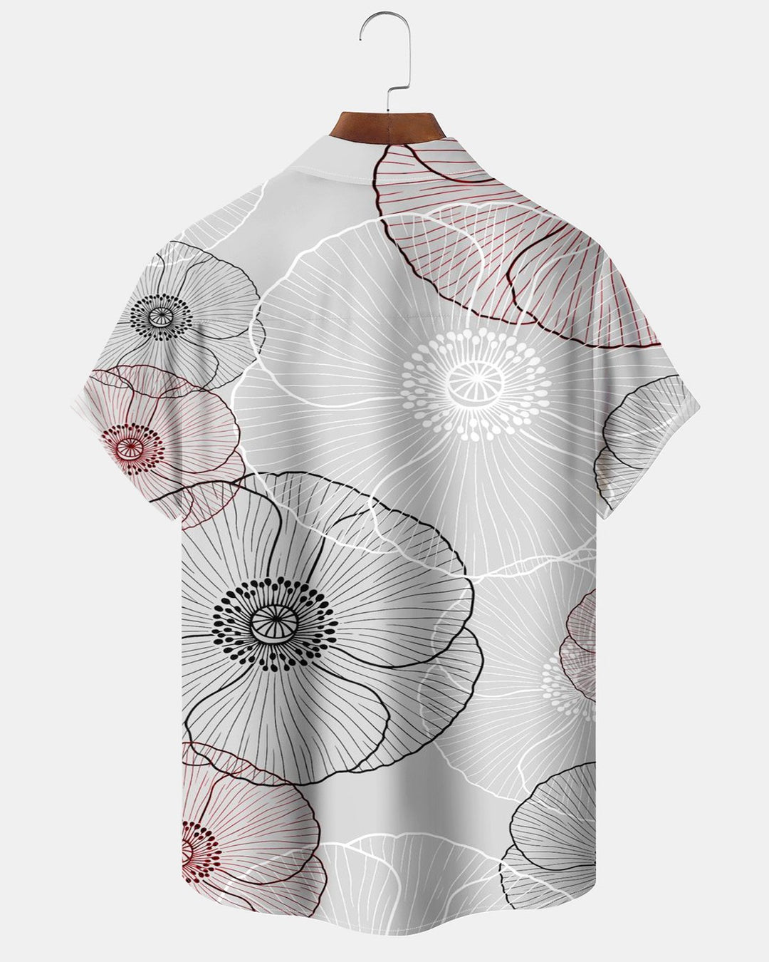 Alohadaddy® Casual Floral Petal Striped Print Men&